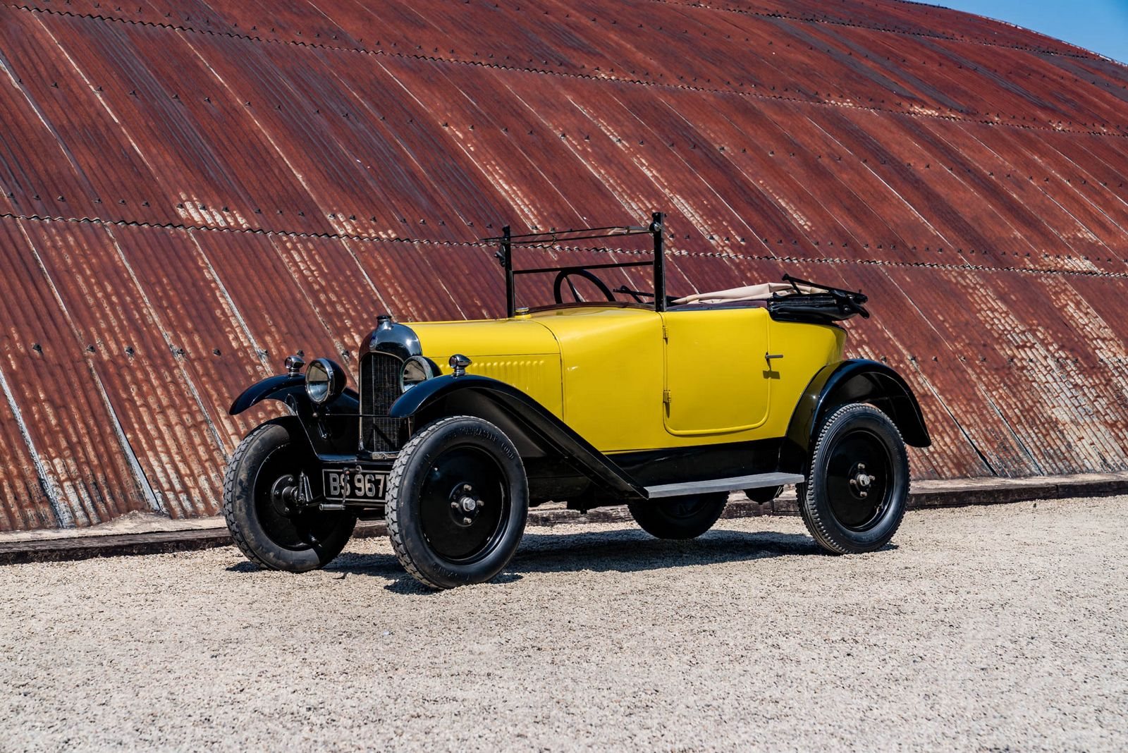 1924 - CITROËN 5HP TYPE C CABRIOLET YELLOW, foto 1
