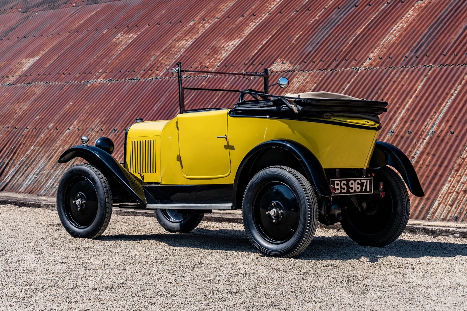 1924 - CITROËN 5HP TYPE C CABRIOLET YELLOW, foto 2