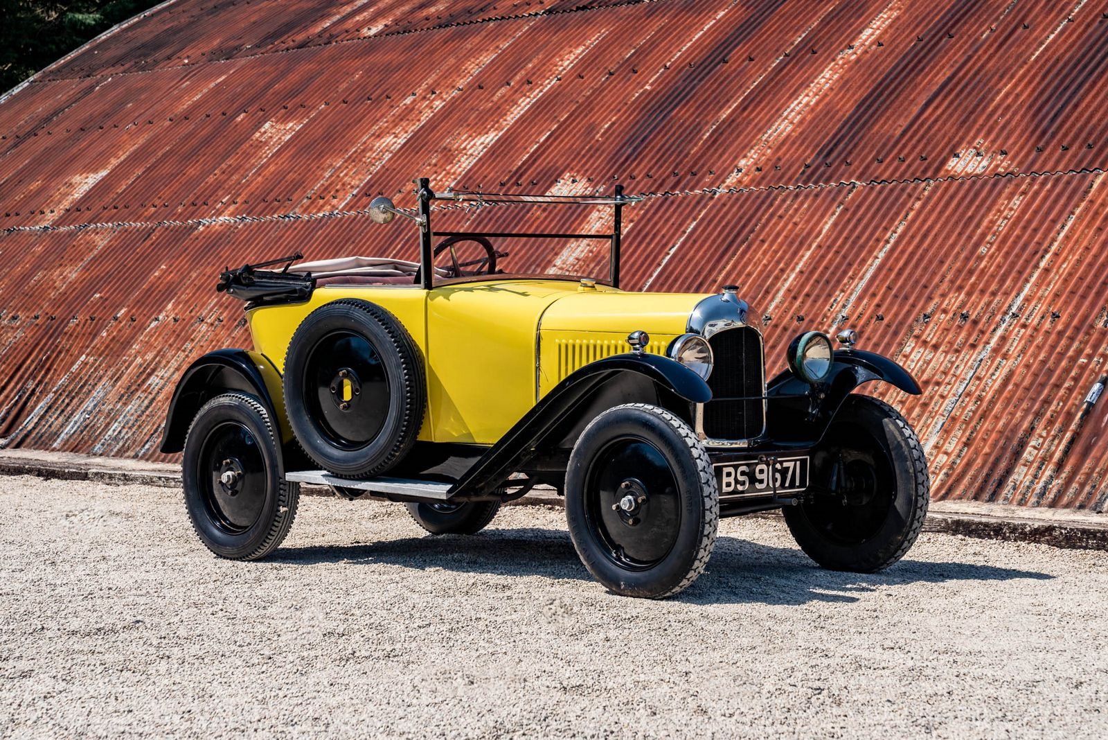 1924 - CITROËN 5HP TYPE C CABRIOLET YELLOW, foto 3