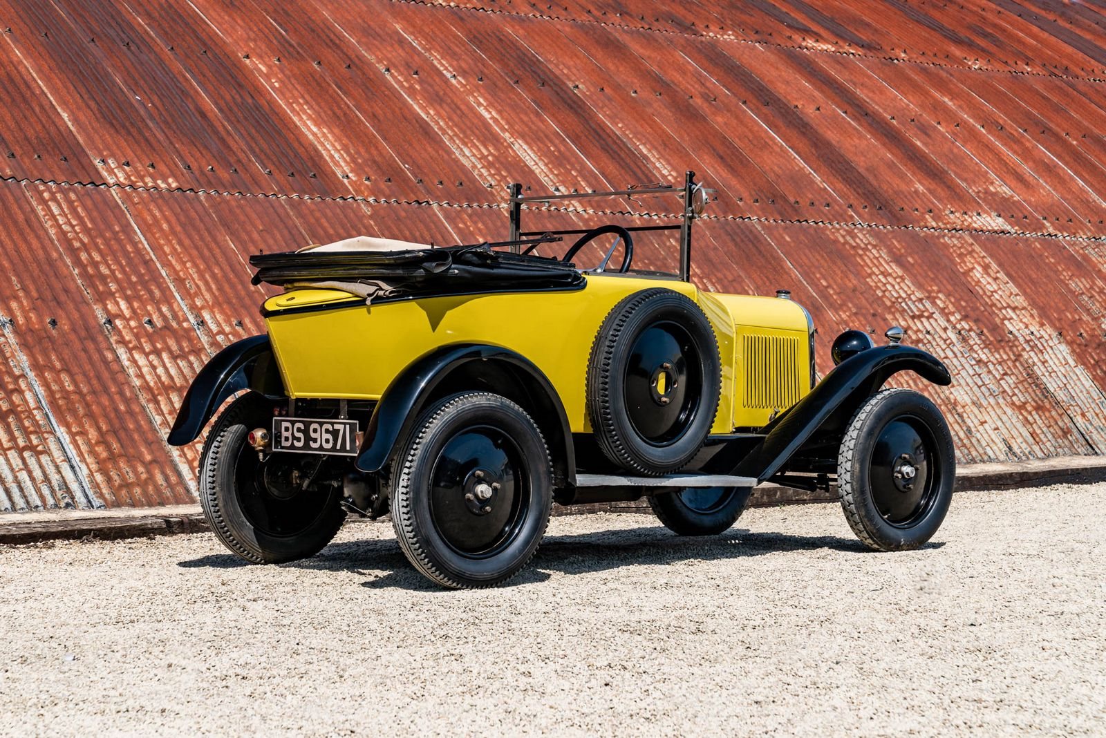 1924 - CITROËN 5HP TYPE C CABRIOLET YELLOW, foto 4