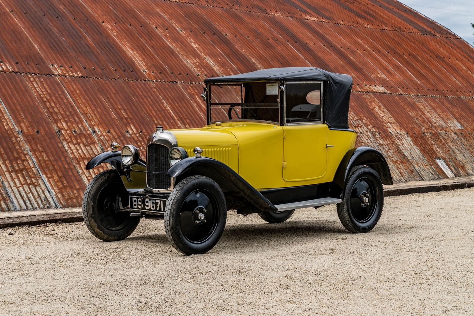 1924 - CITROËN 5HP TYPE C CABRIOLET YELLOW, foto 9