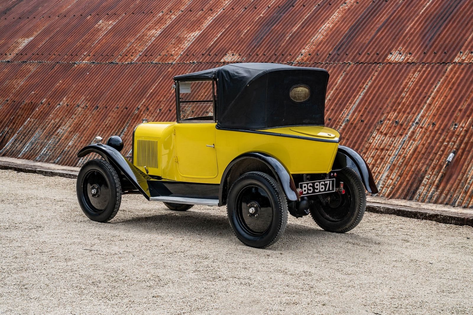1924 - CITROËN 5HP TYPE C CABRIOLET YELLOW, foto 10