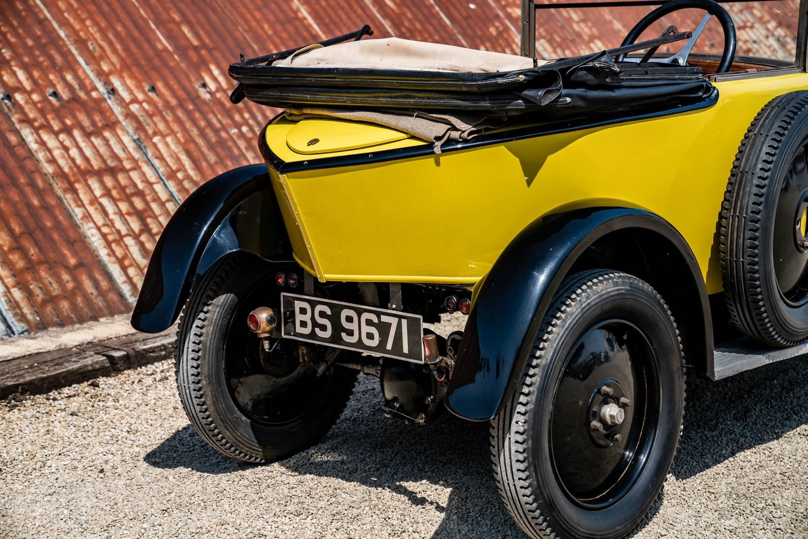 1924 - CITROËN 5HP TYPE C CABRIOLET YELLOW, foto 19