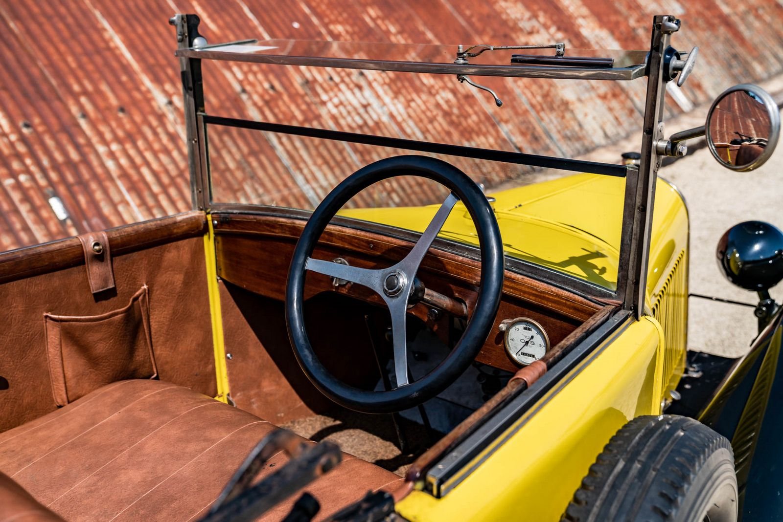 1924 - CITROËN 5HP TYPE C CABRIOLET YELLOW, foto 25