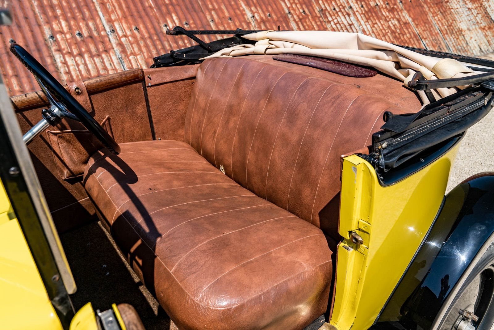 1924 - CITROËN 5HP TYPE C CABRIOLET YELLOW, foto 37