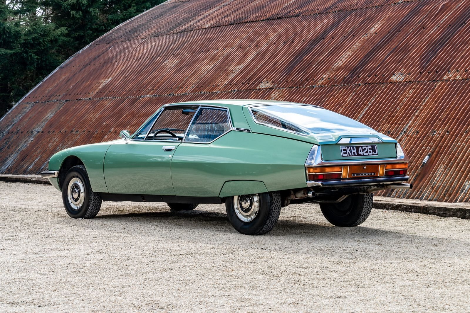 1971 - CITROËN SM VERT ARGENTÉ, foto 8