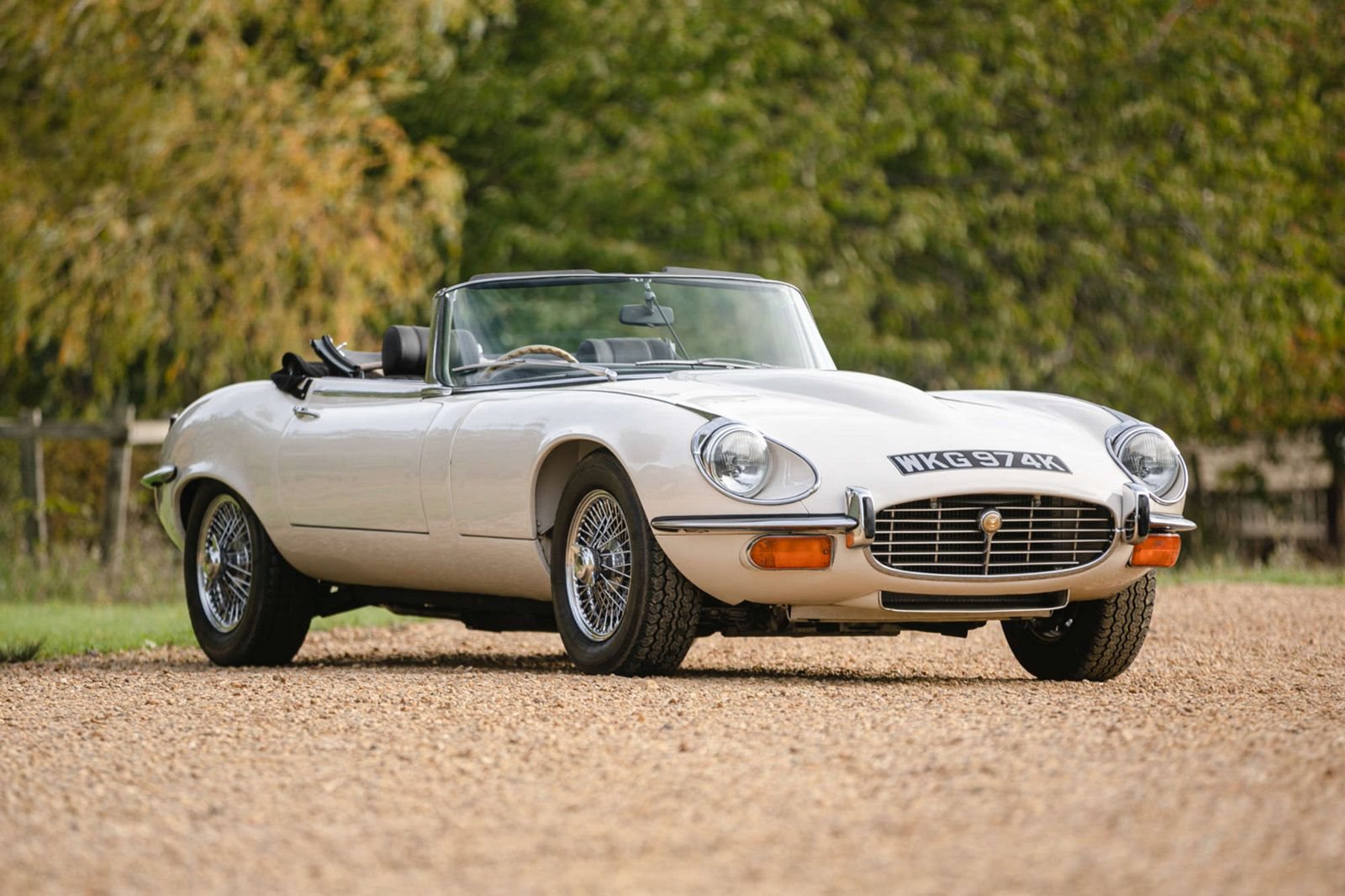 1971 - JAGUAR E-TYPE V12 ROADSTER WHITE, foto 1