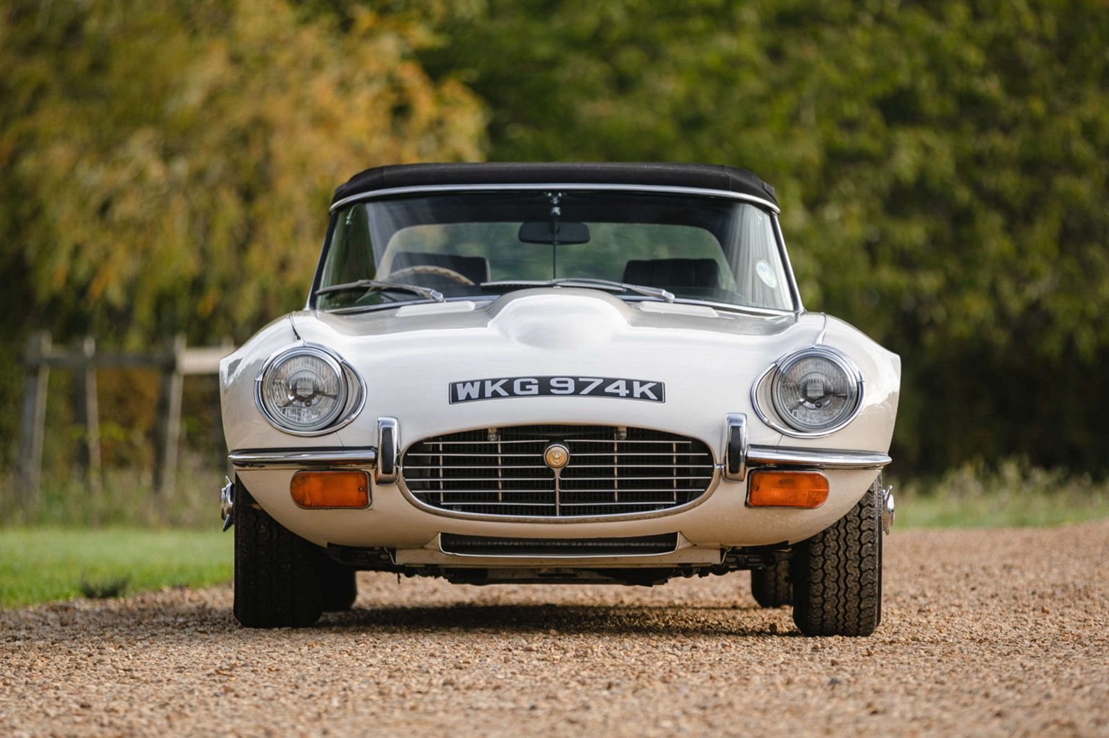 1971 - JAGUAR E-TYPE V12 ROADSTER WHITE, foto 4
