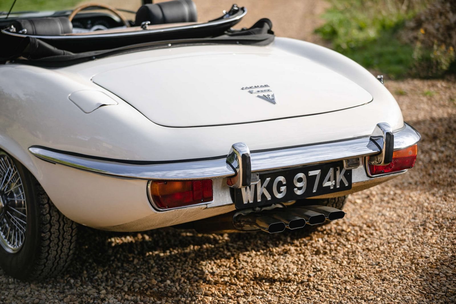 1971 - JAGUAR E-TYPE V12 ROADSTER WHITE, foto 13