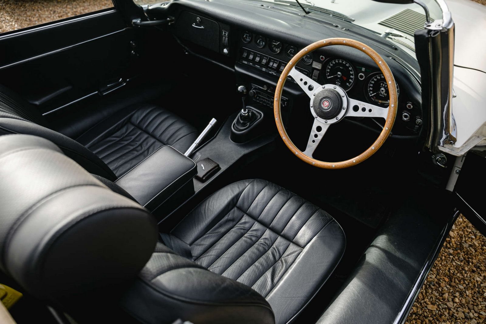1971 - JAGUAR E-TYPE V12 ROADSTER WHITE, foto 21