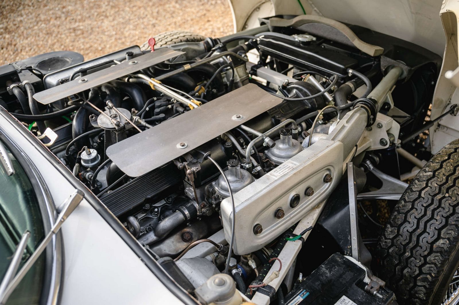 1971 - JAGUAR E-TYPE V12 ROADSTER WHITE, foto 31