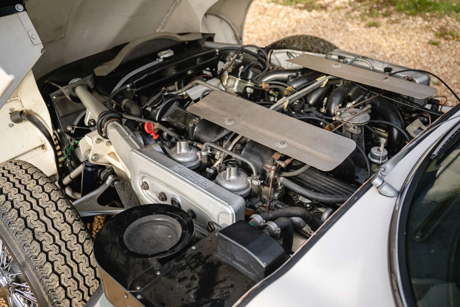 1971 - JAGUAR E-TYPE V12 ROADSTER WHITE, foto 32