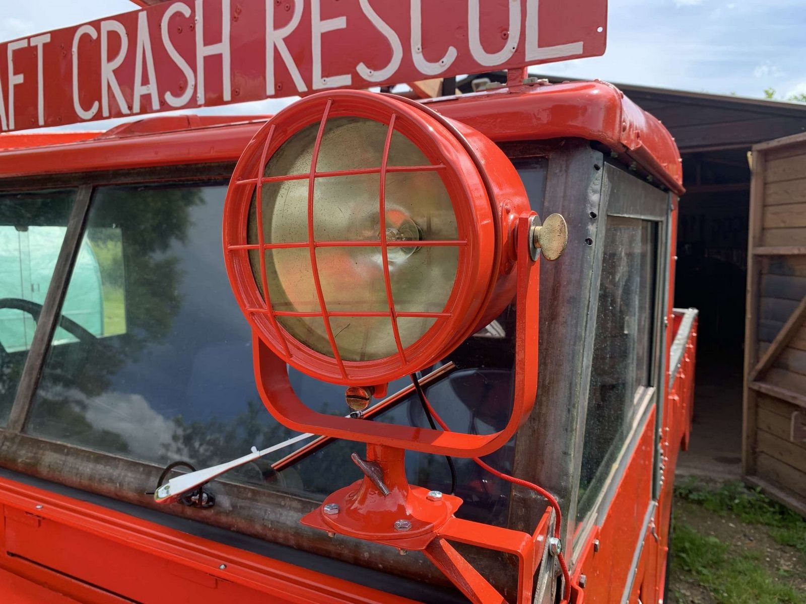 1955 - LAND ROVER SERIES I AIRCRAFT CRASH RESCUE VEHICLE EX-RAF, foto 7