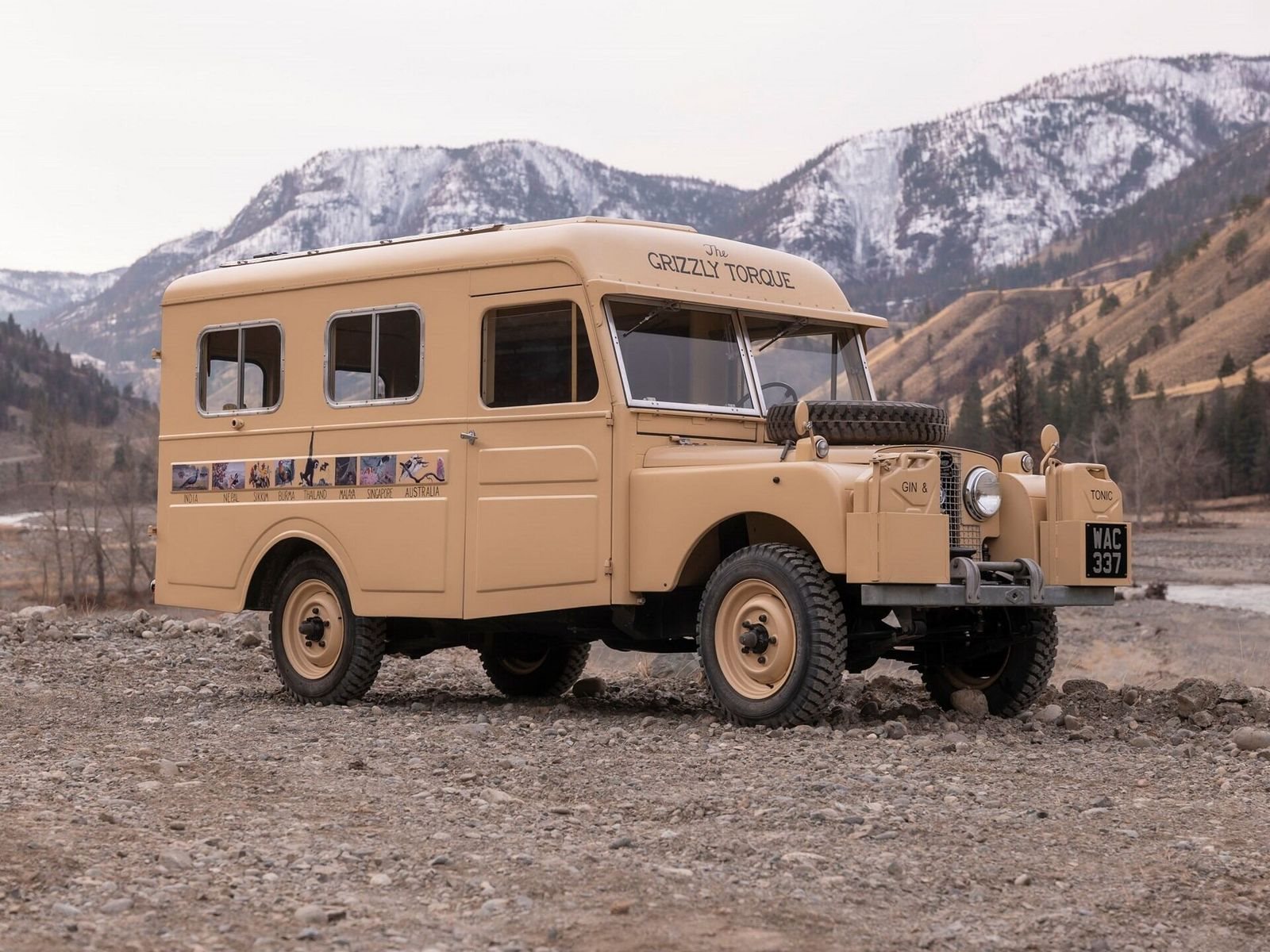 1957 - LAND ROVER SERIES I CUSTOM ‘THE GRIZZLY TORQUE’ BY PILCHERS, foto 1