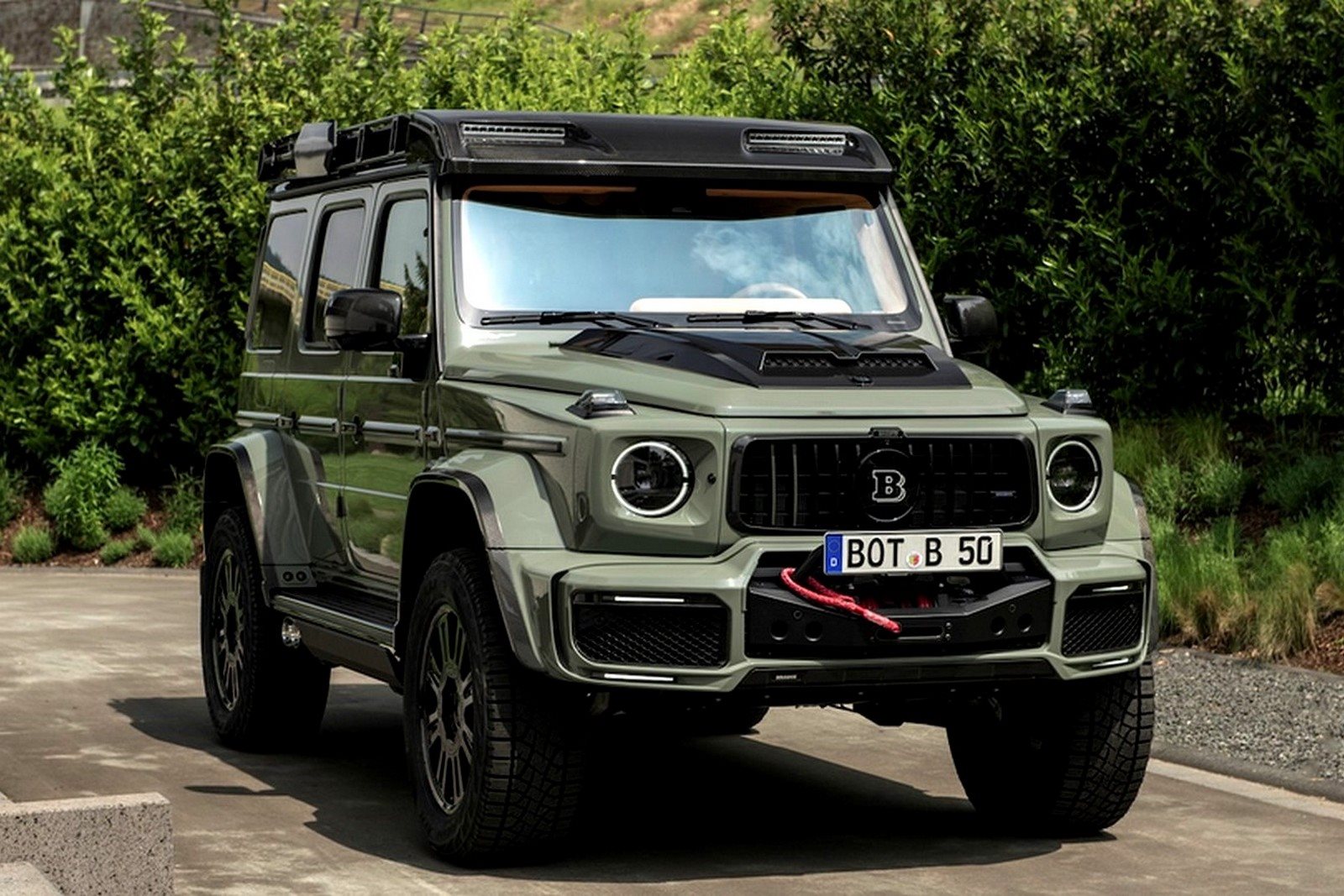 2023 - MERCEDES-AMG G 63 4X4² STEALTH GREEN BRABUS 800, foto 1