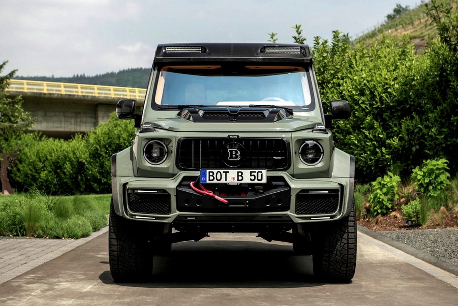 2023 - MERCEDES-AMG G 63 4X4² STEALTH GREEN BRABUS 800, foto 3