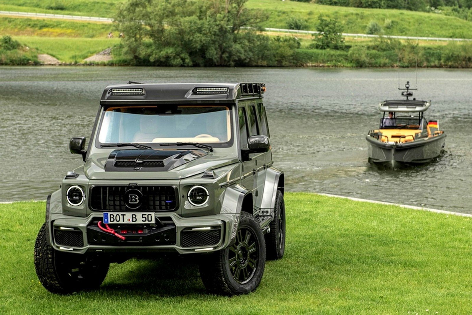 2023 - MERCEDES-AMG G 63 4X4² STEALTH GREEN BRABUS 800, foto 15