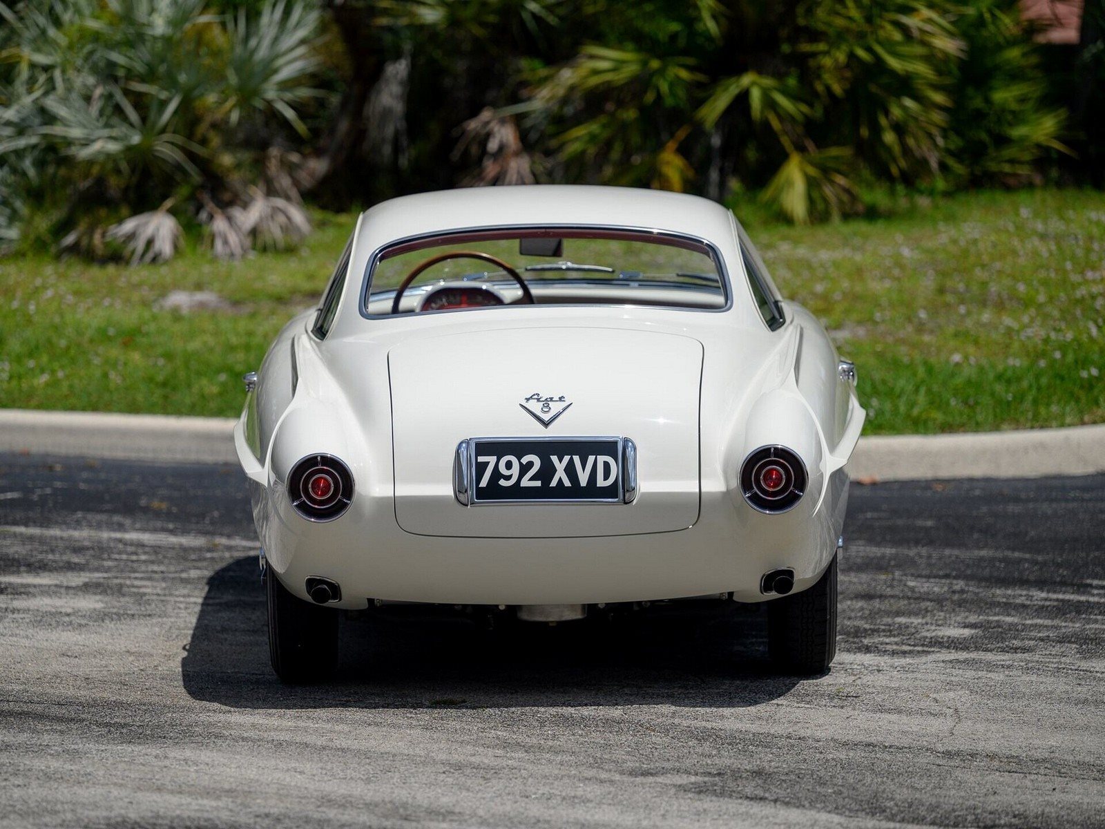 FIAT 8V GHIA SUPERSONIC WHITE, foto 5