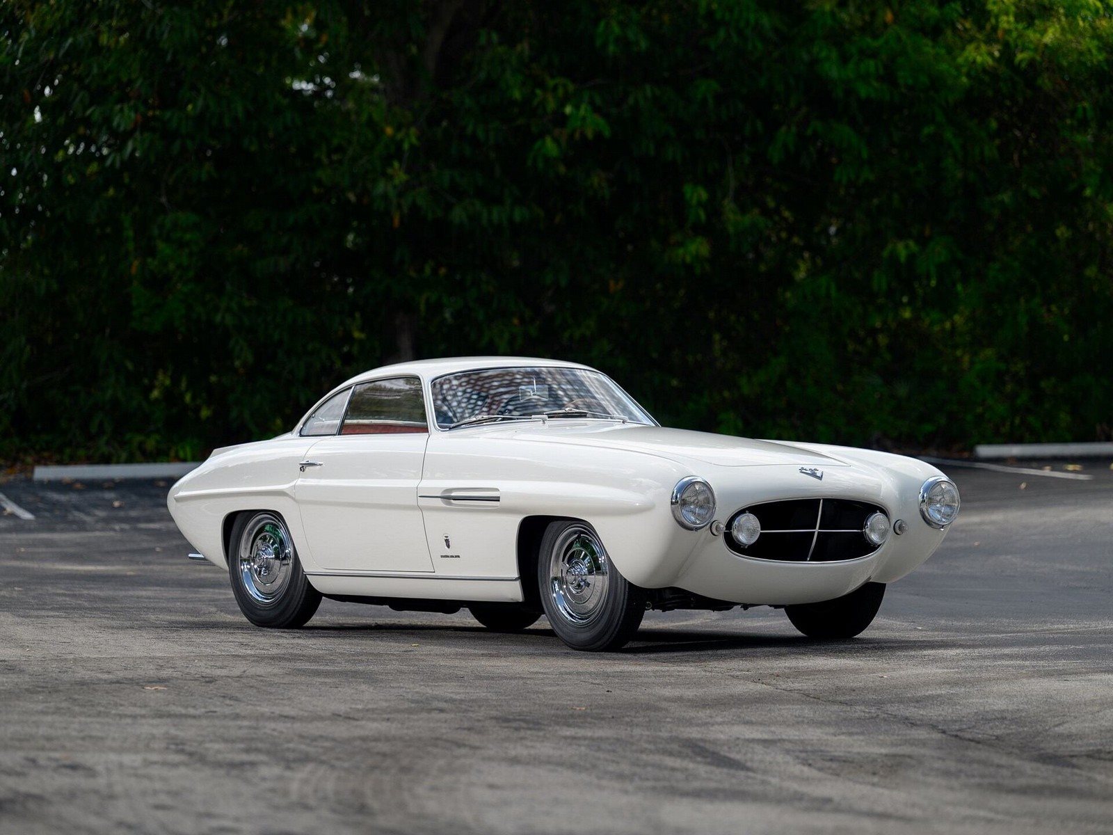 FIAT 8V GHIA SUPERSONIC WHITE, foto 6