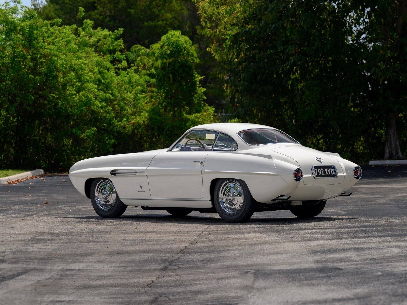 FIAT 8V GHIA SUPERSONIC WHITE, foto 7