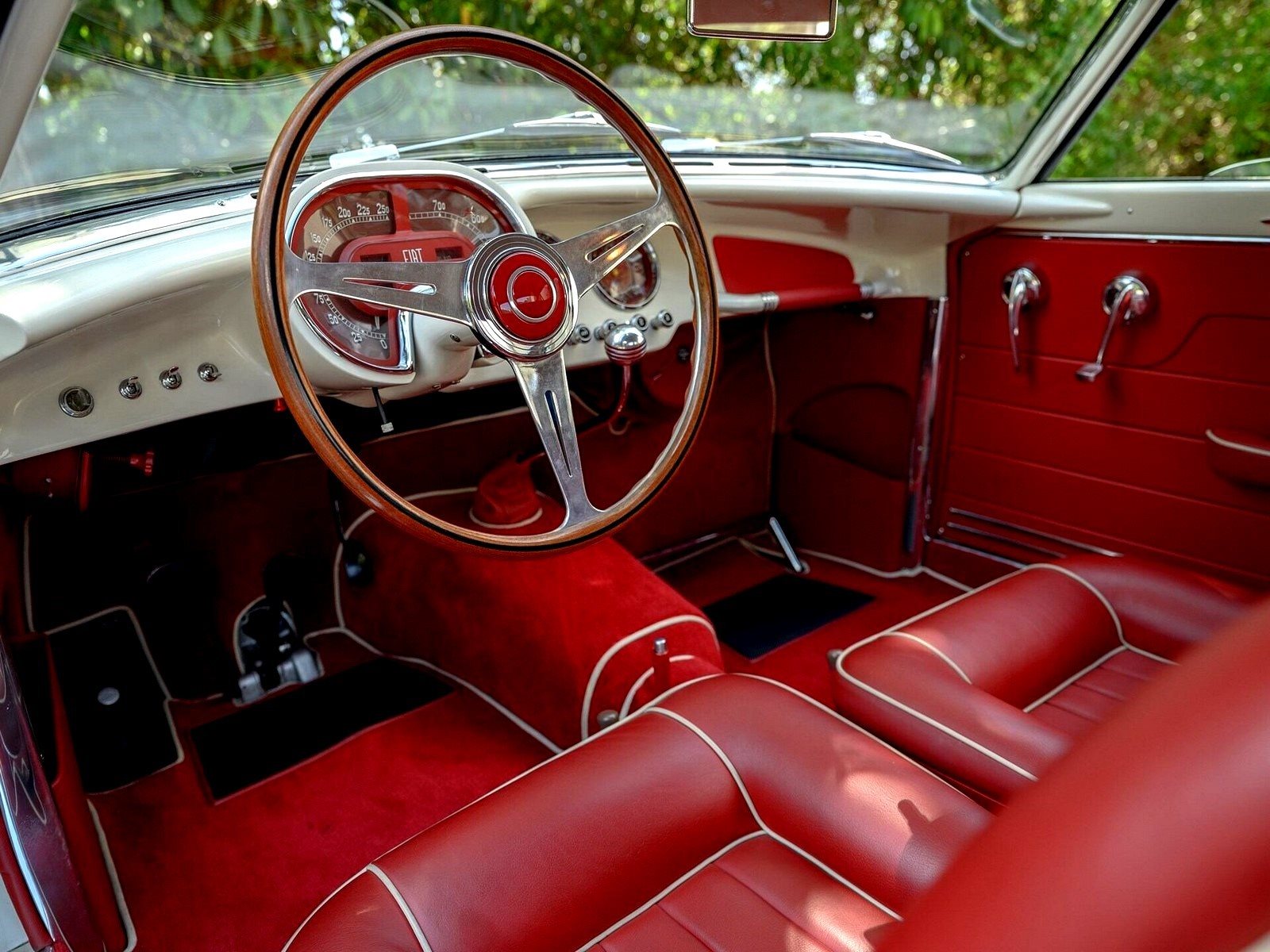 FIAT 8V GHIA SUPERSONIC WHITE, foto 8