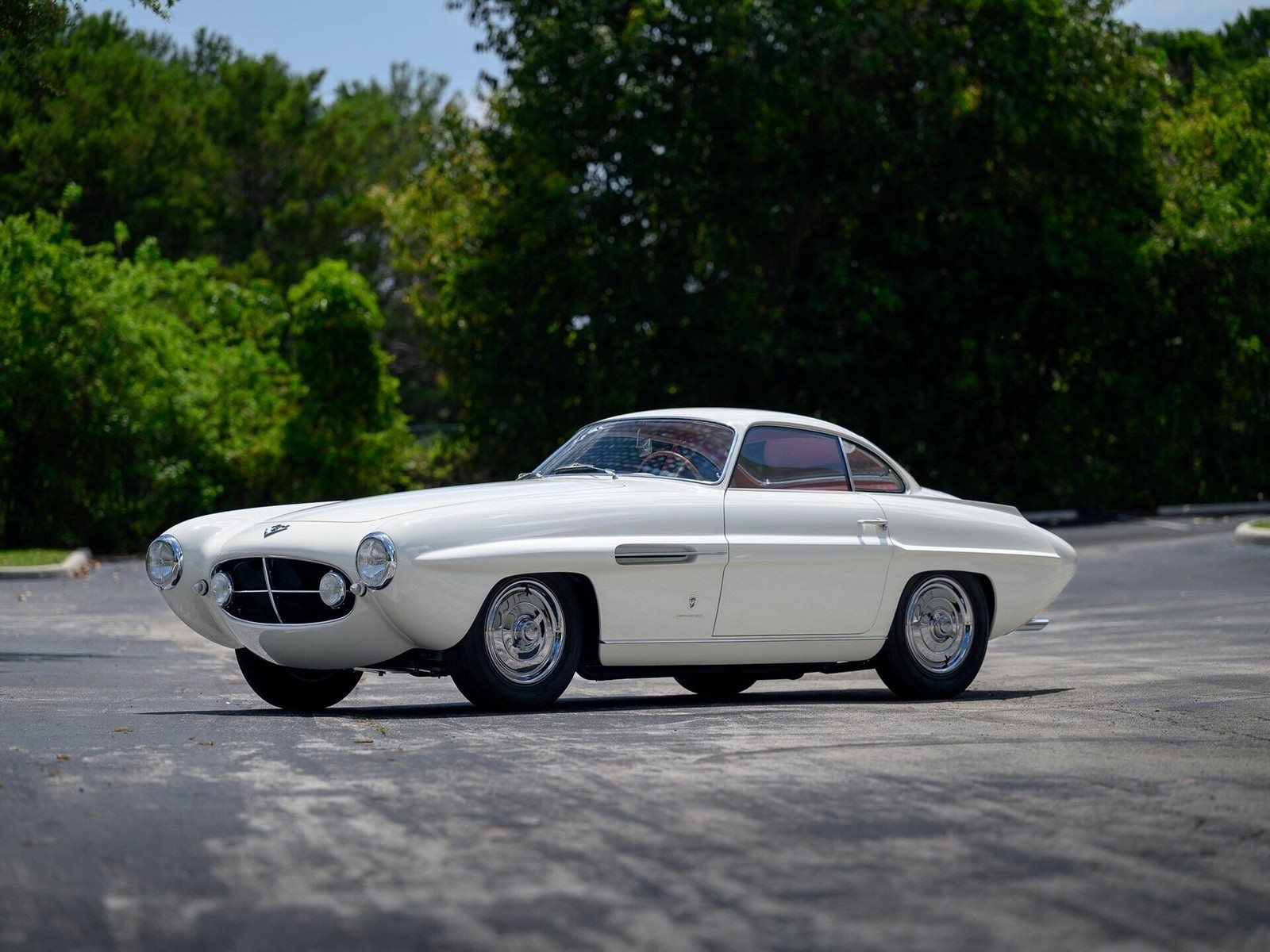 FIAT 8V GHIA SUPERSONIC WHITE, foto 27