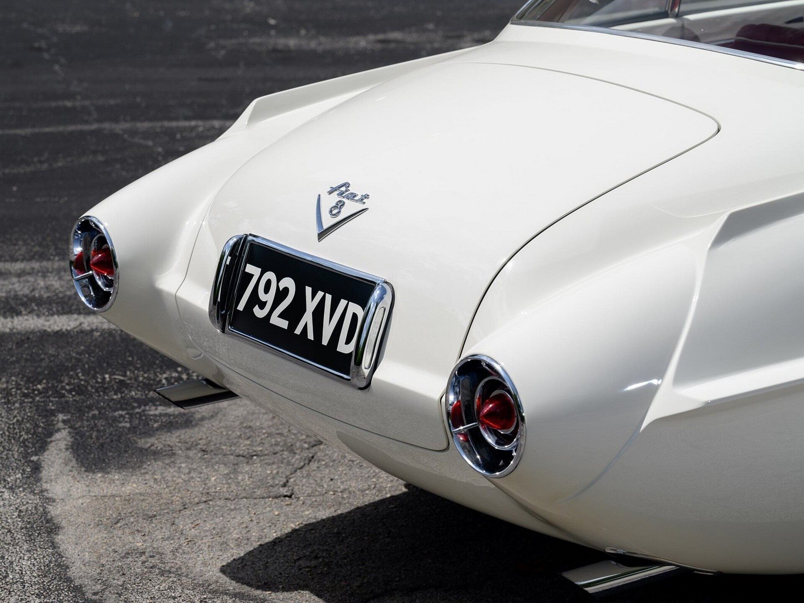 FIAT 8V GHIA SUPERSONIC WHITE, foto 32