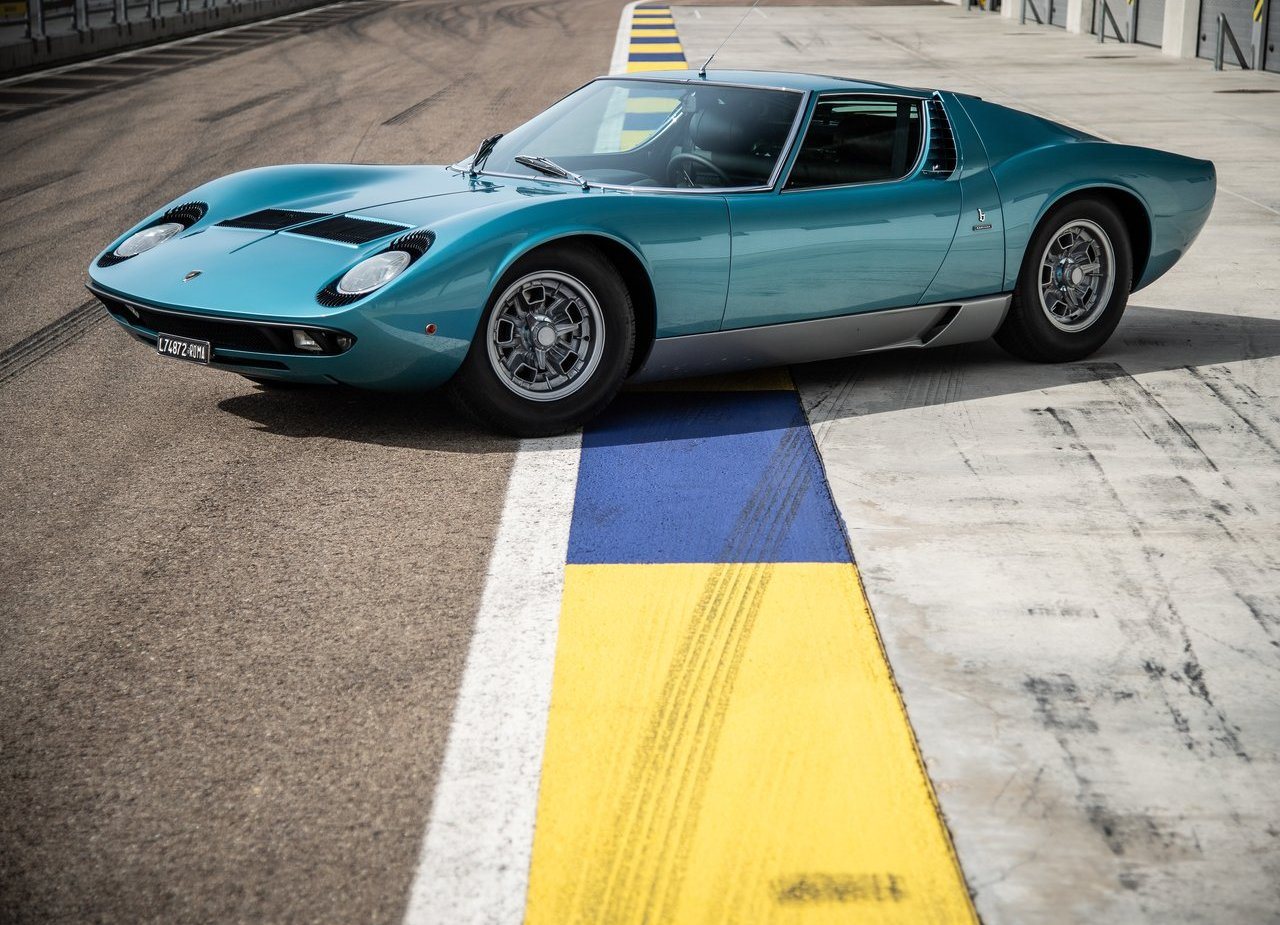 1971 - LAMBORGHINI MIURA S AZZURRO MEXICO, foto 1
