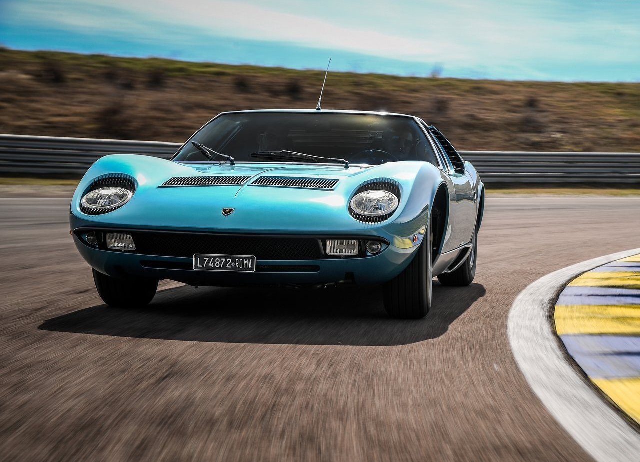 1971 - LAMBORGHINI MIURA S AZZURRO MEXICO, foto 2