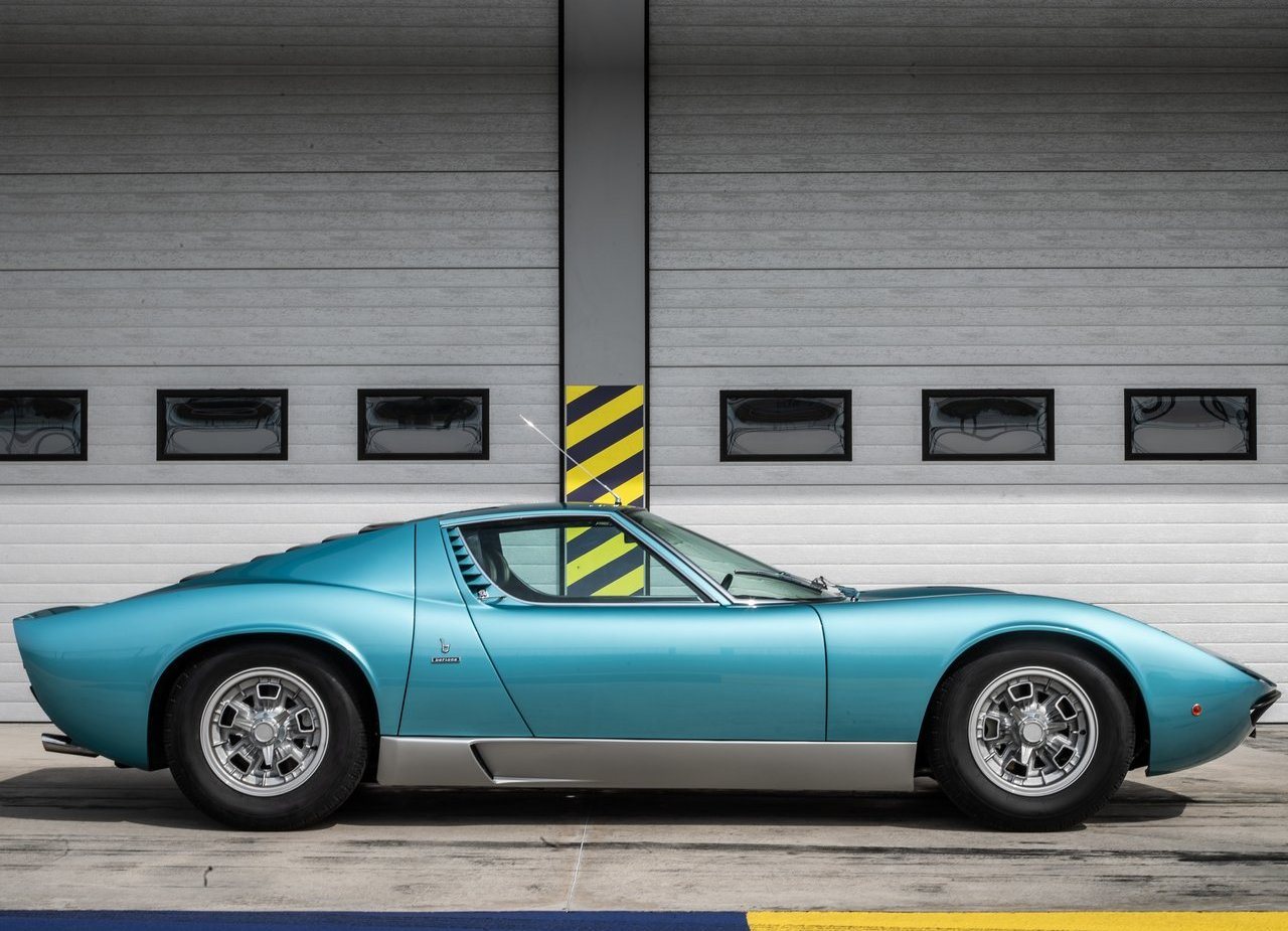 1971 - LAMBORGHINI MIURA S AZZURRO MEXICO, foto 3