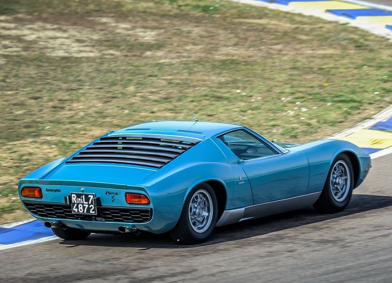 1971 - LAMBORGHINI MIURA S AZZURRO MEXICO, foto 5