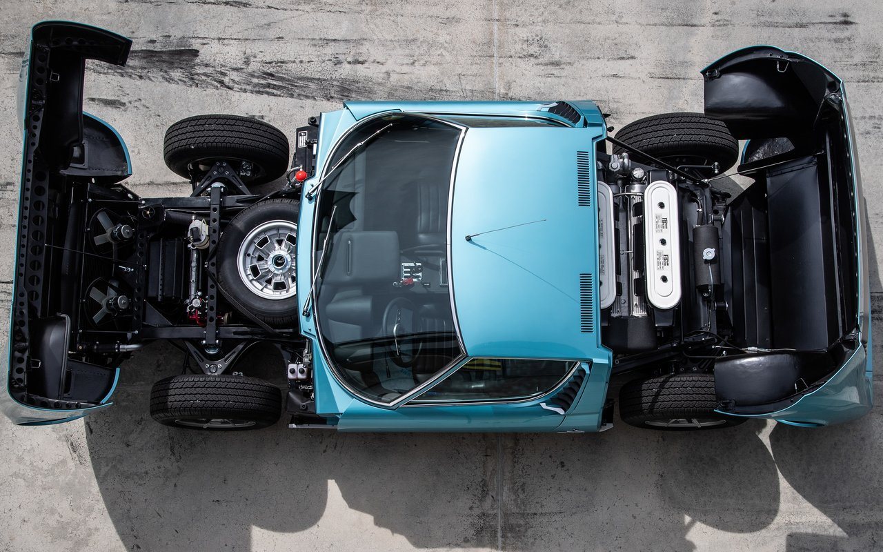 1971 - LAMBORGHINI MIURA S AZZURRO MEXICO, foto 13