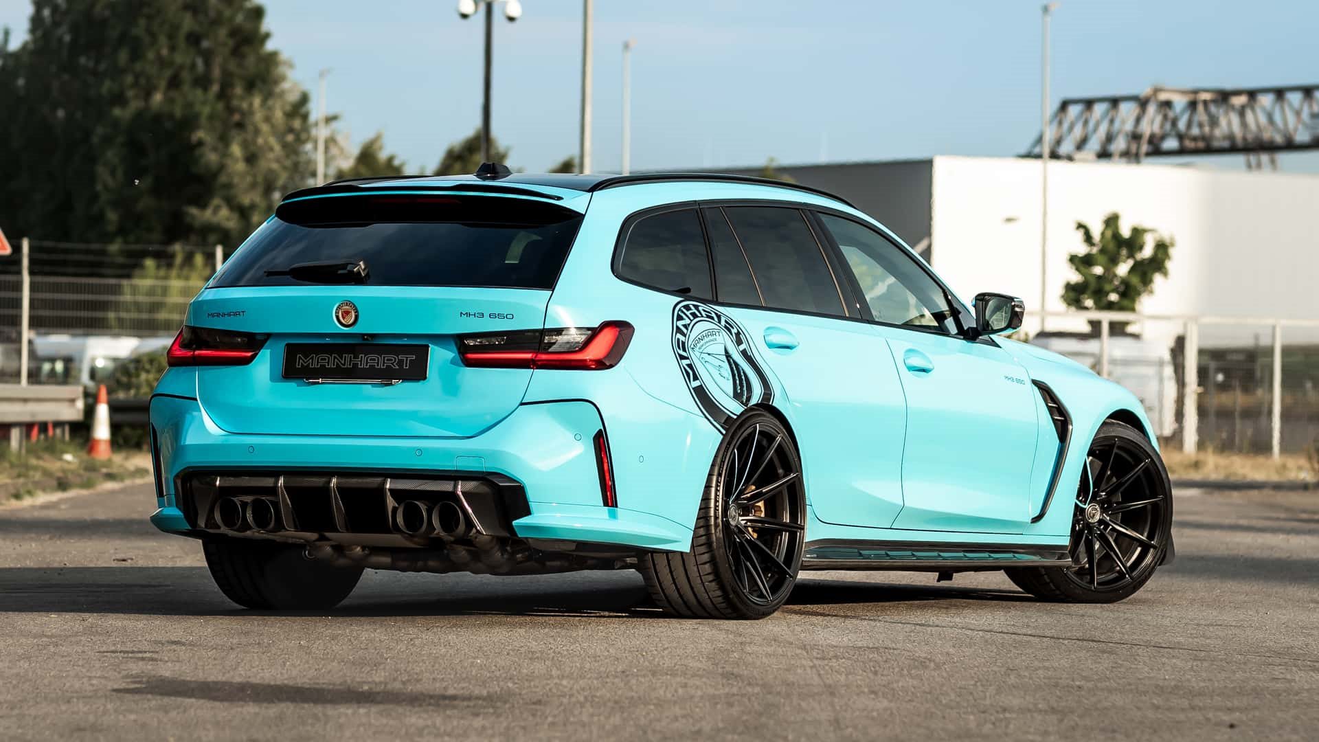 BMW M3 TOURING MH3 650 BY MANHART BLUE, foto 4