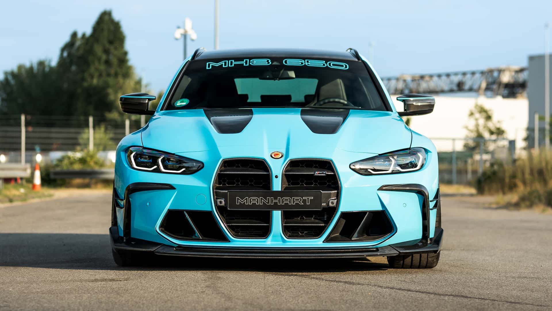 BMW M3 TOURING MH3 650 BY MANHART BLUE, foto 5