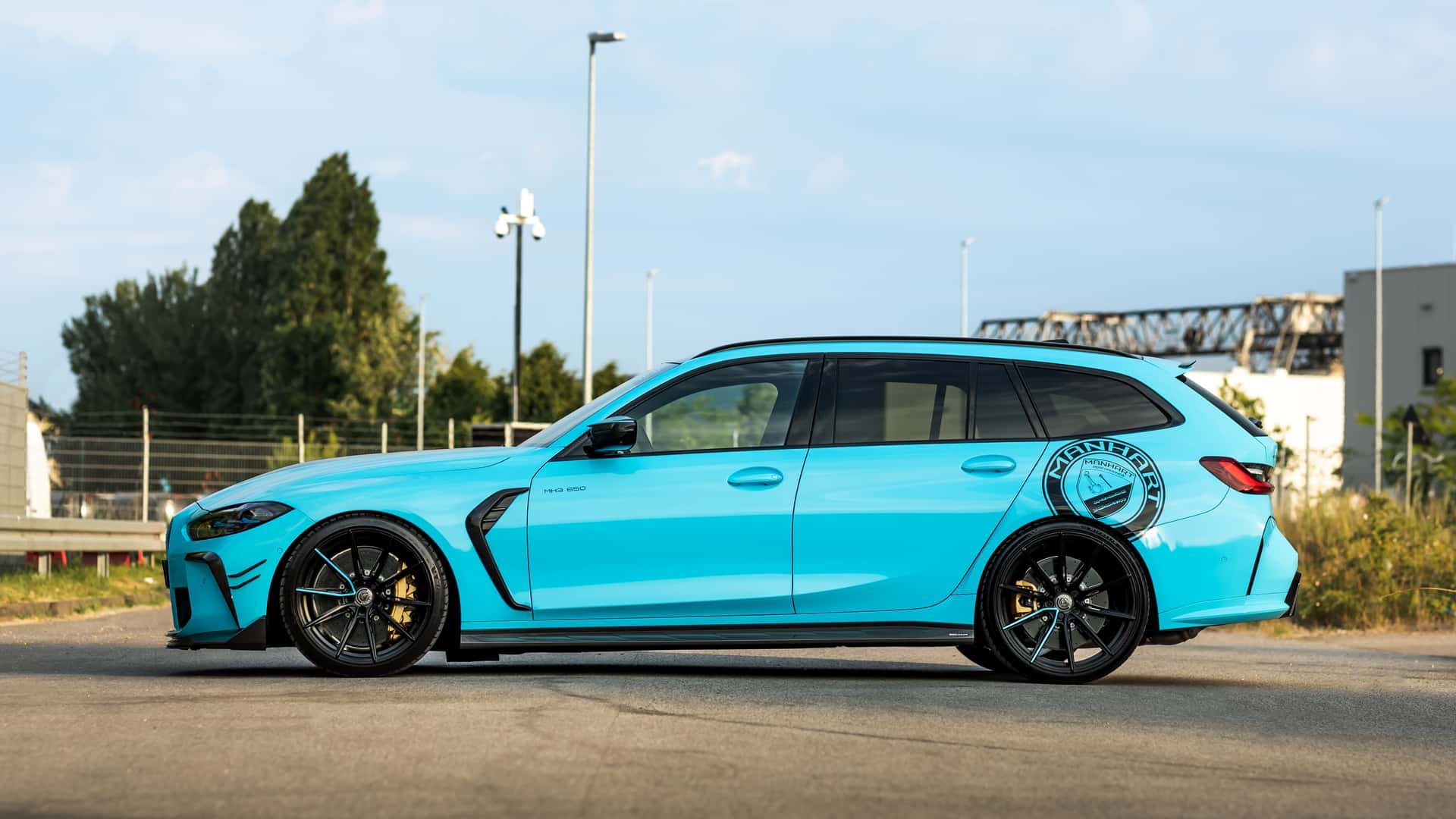 BMW M3 TOURING MH3 650 BY MANHART BLUE, foto 7