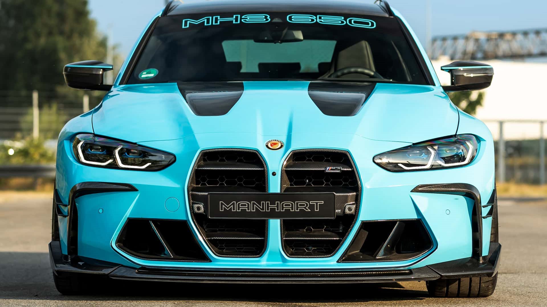BMW M3 TOURING MH3 650 BY MANHART BLUE, foto 8