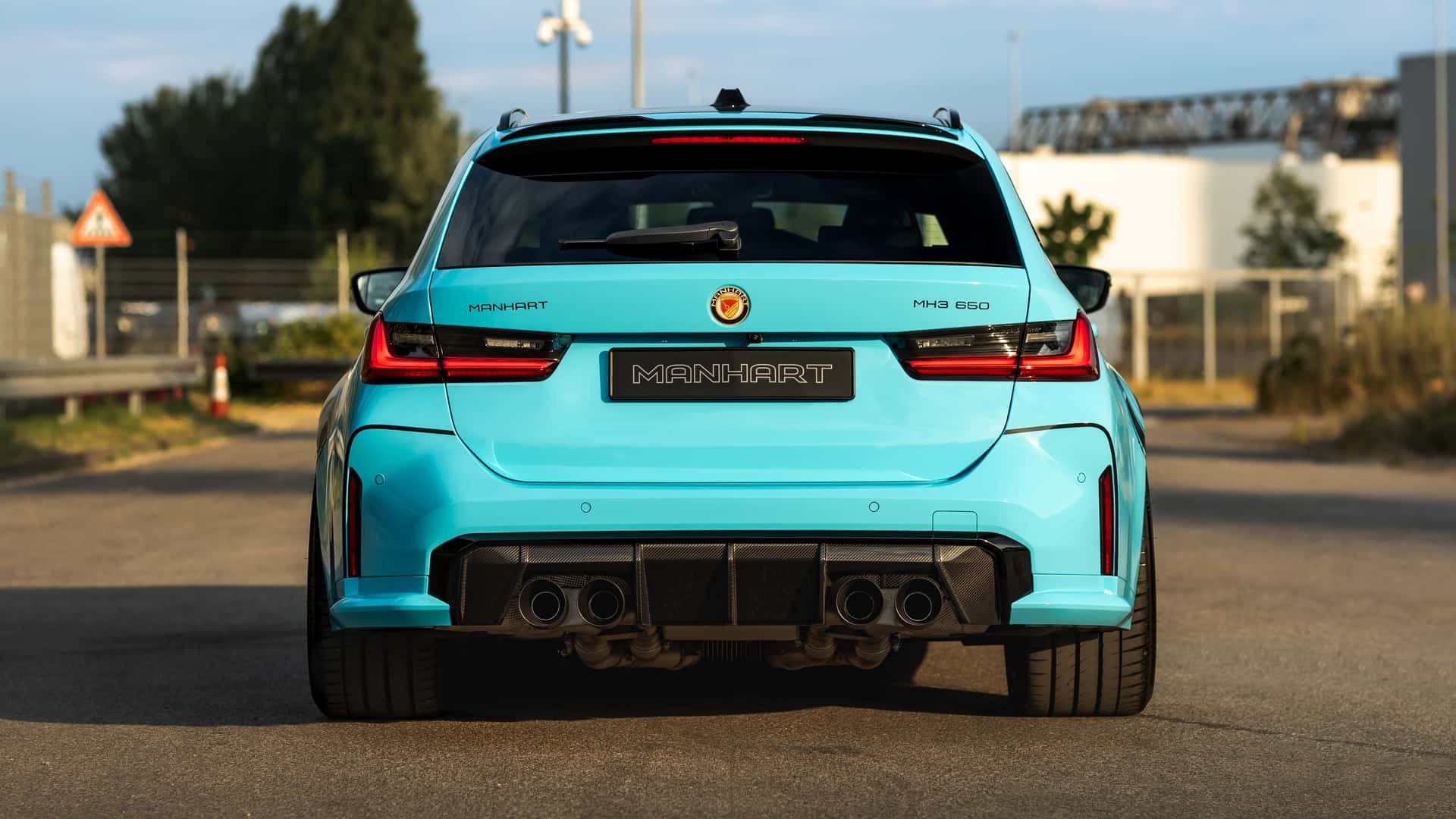 BMW M3 TOURING MH3 650 BY MANHART BLUE, foto 9
