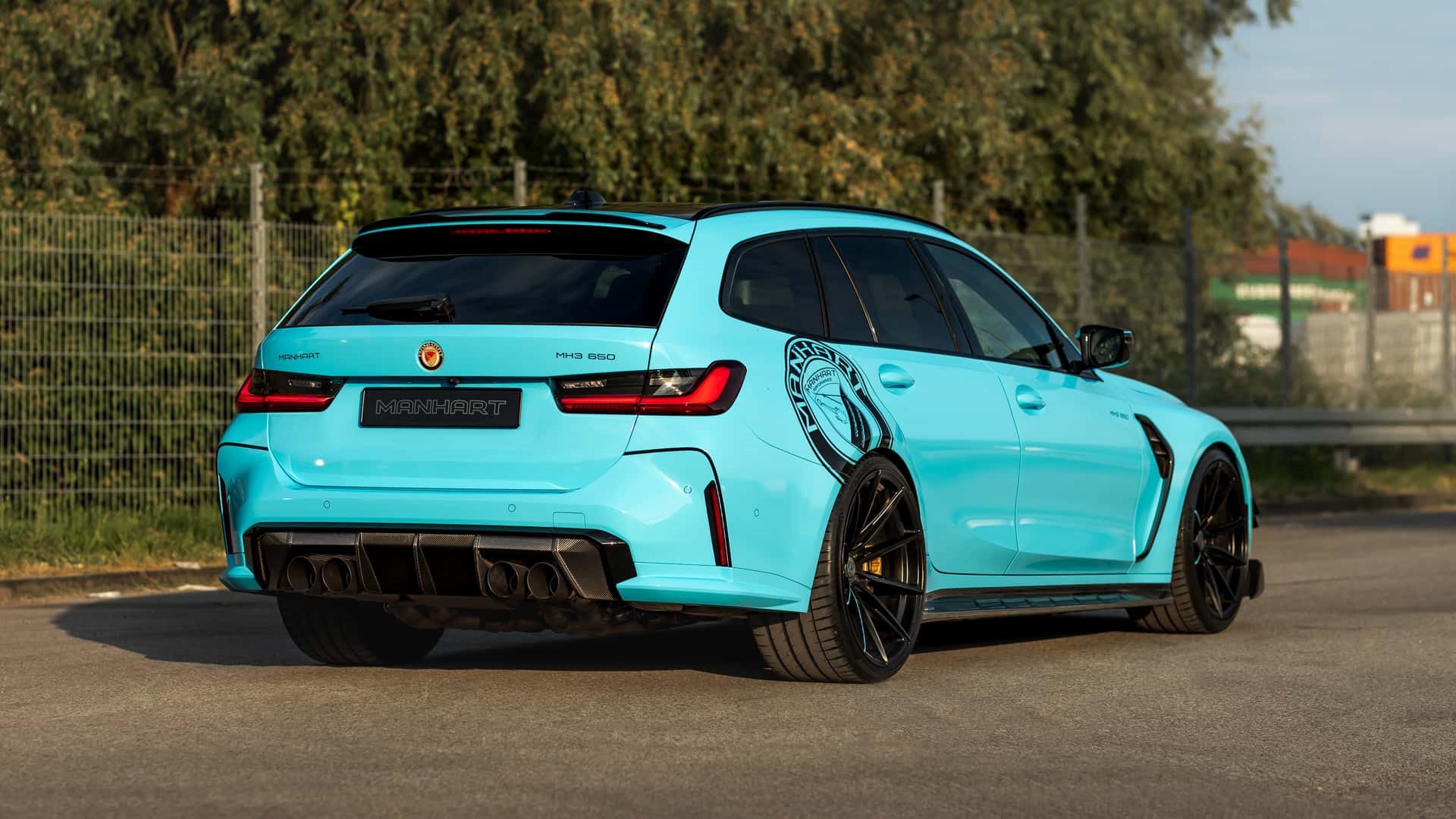 BMW M3 TOURING MH3 650 BY MANHART BLUE, foto 10