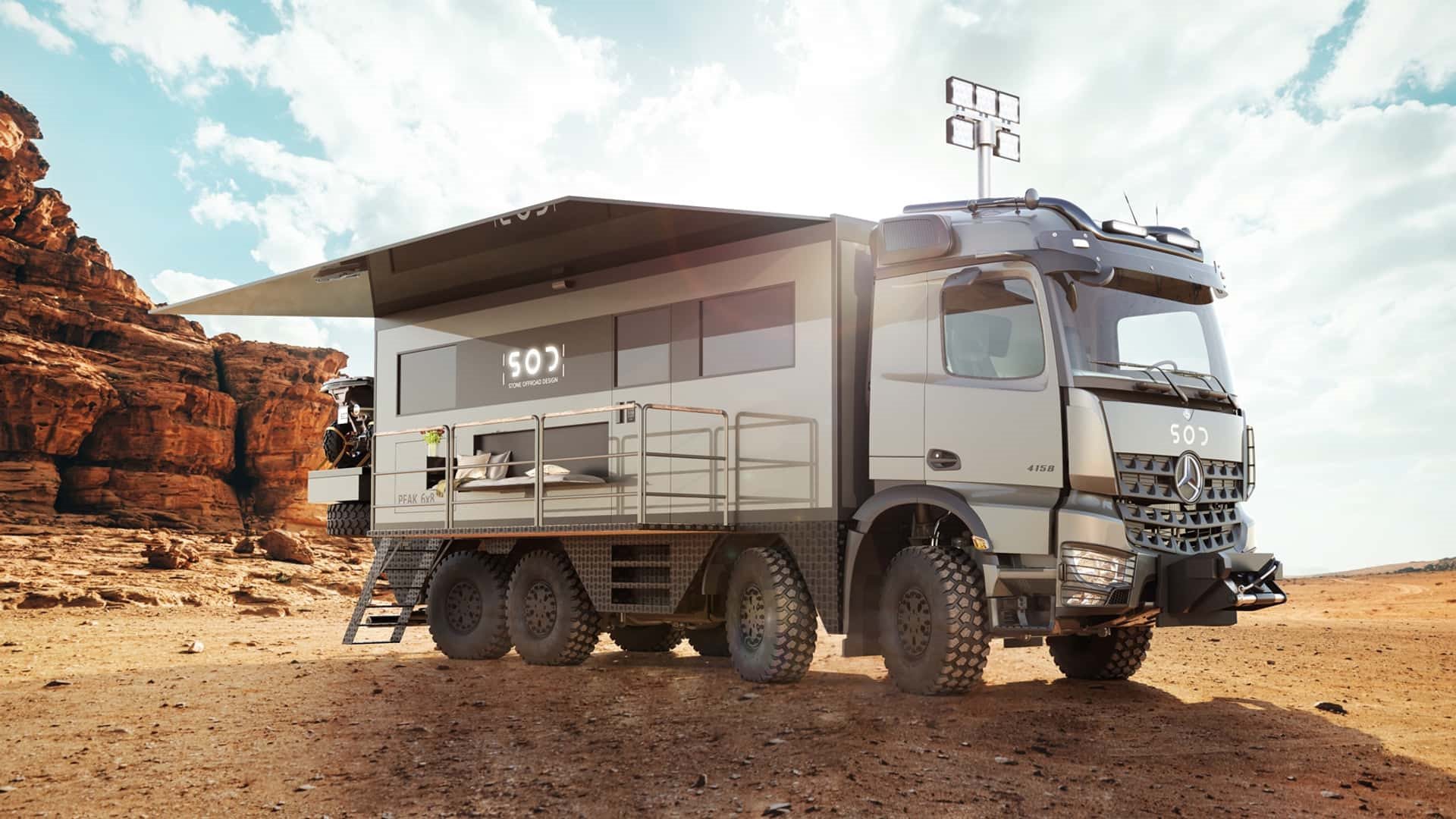 2023 - MERCEDES-BENZ AROCS SOD PEAK 8X6, foto 1