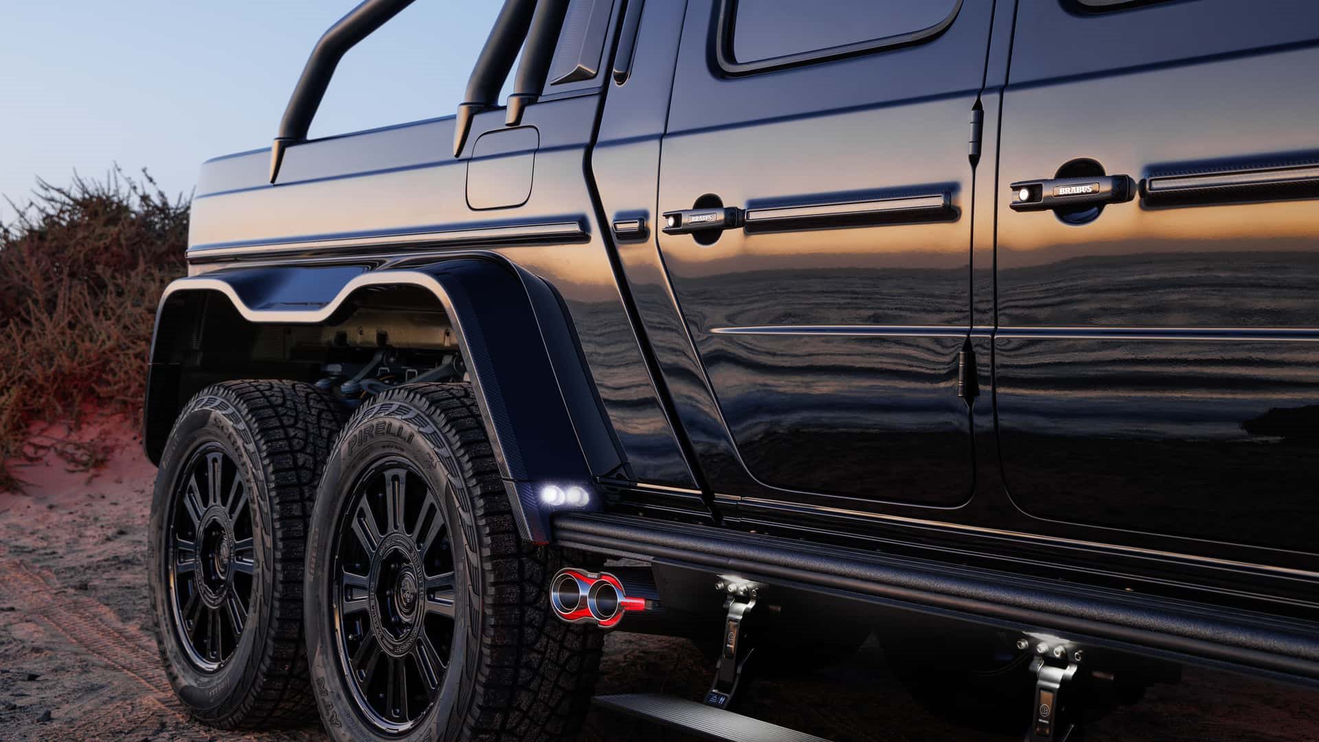 2023 - MERCEDES-AMG G 63 BRABUS XLP 900 ADVENTURE 6X6 SUPERBLACK, foto 23