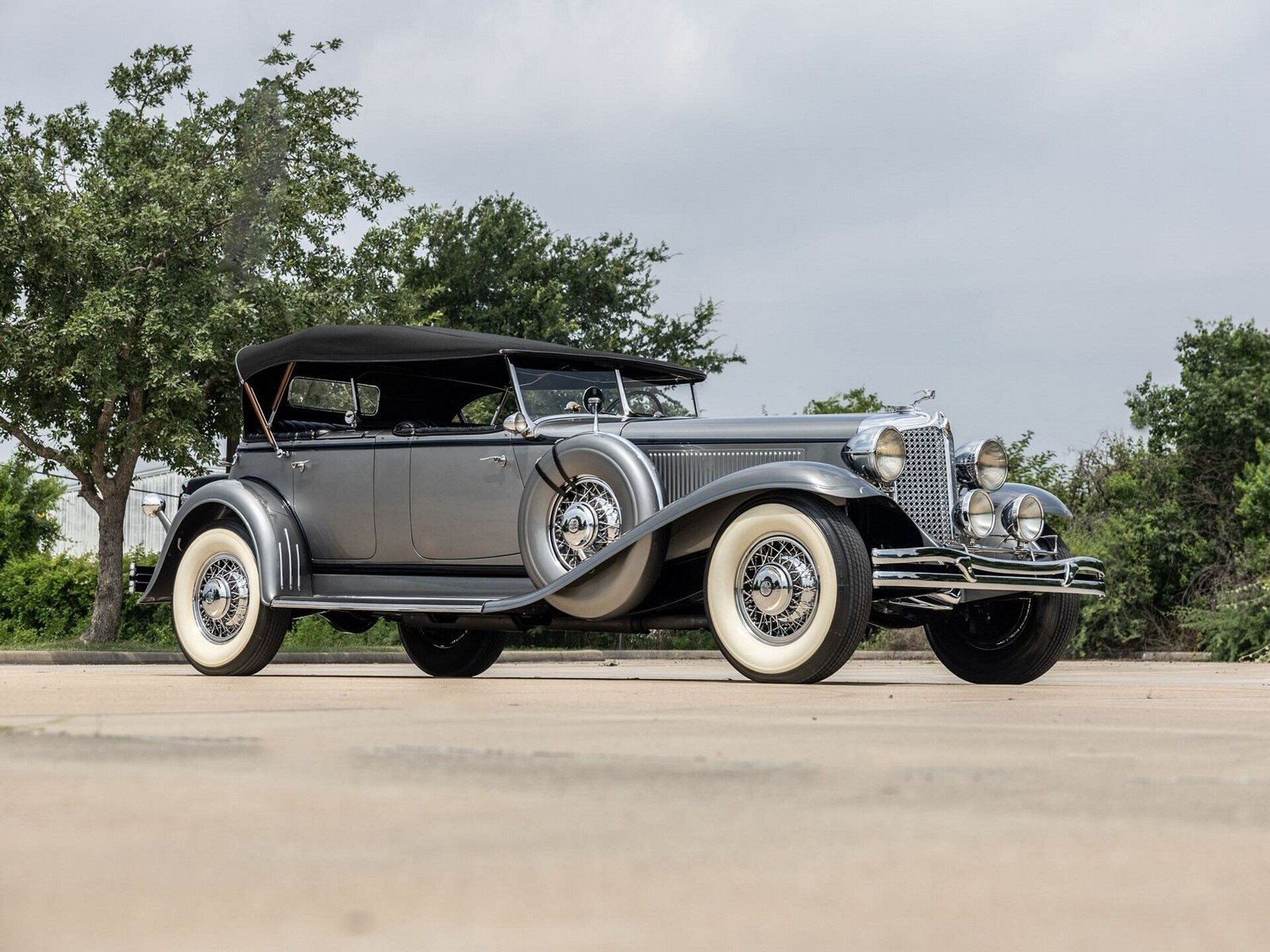 CHRYSLER CG IMPERIAL LEBARON DUAL COWL PHAETON GREY, foto 1