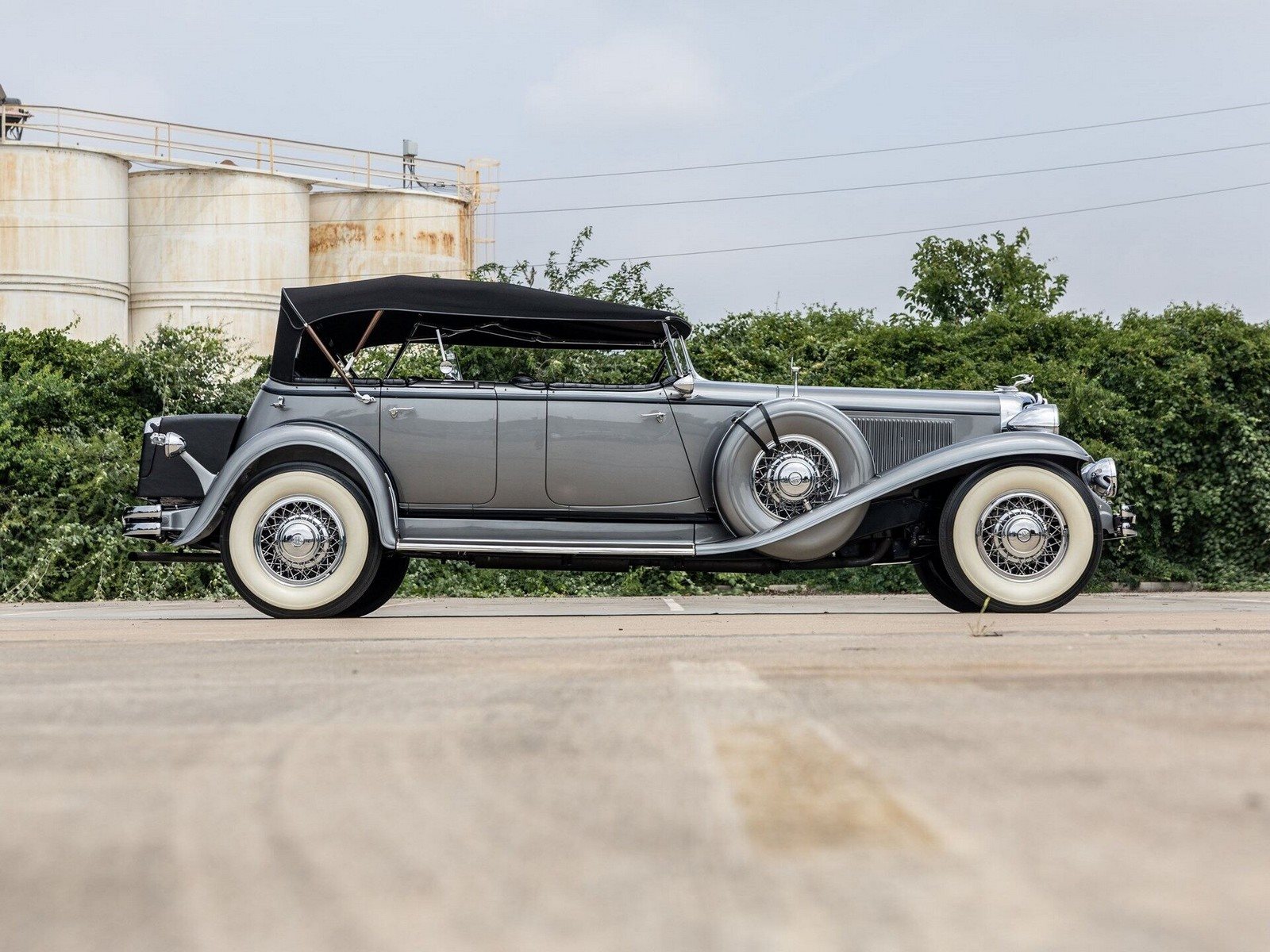 CHRYSLER CG IMPERIAL LEBARON DUAL COWL PHAETON GREY, foto 3