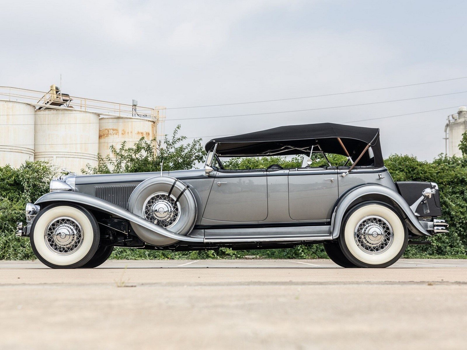 CHRYSLER CG IMPERIAL LEBARON DUAL COWL PHAETON GREY, foto 4