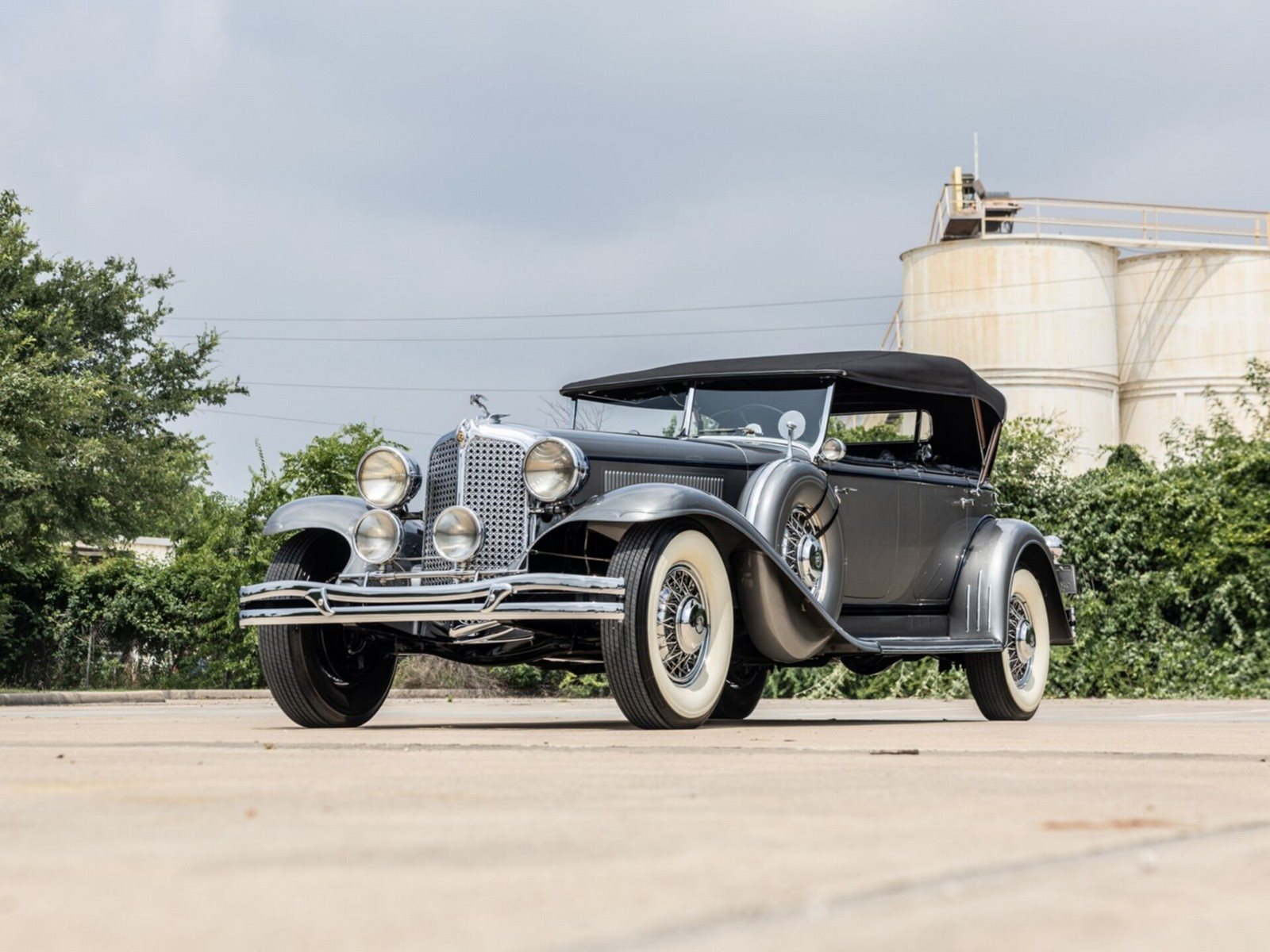 CHRYSLER CG IMPERIAL LEBARON DUAL COWL PHAETON GREY, foto 8