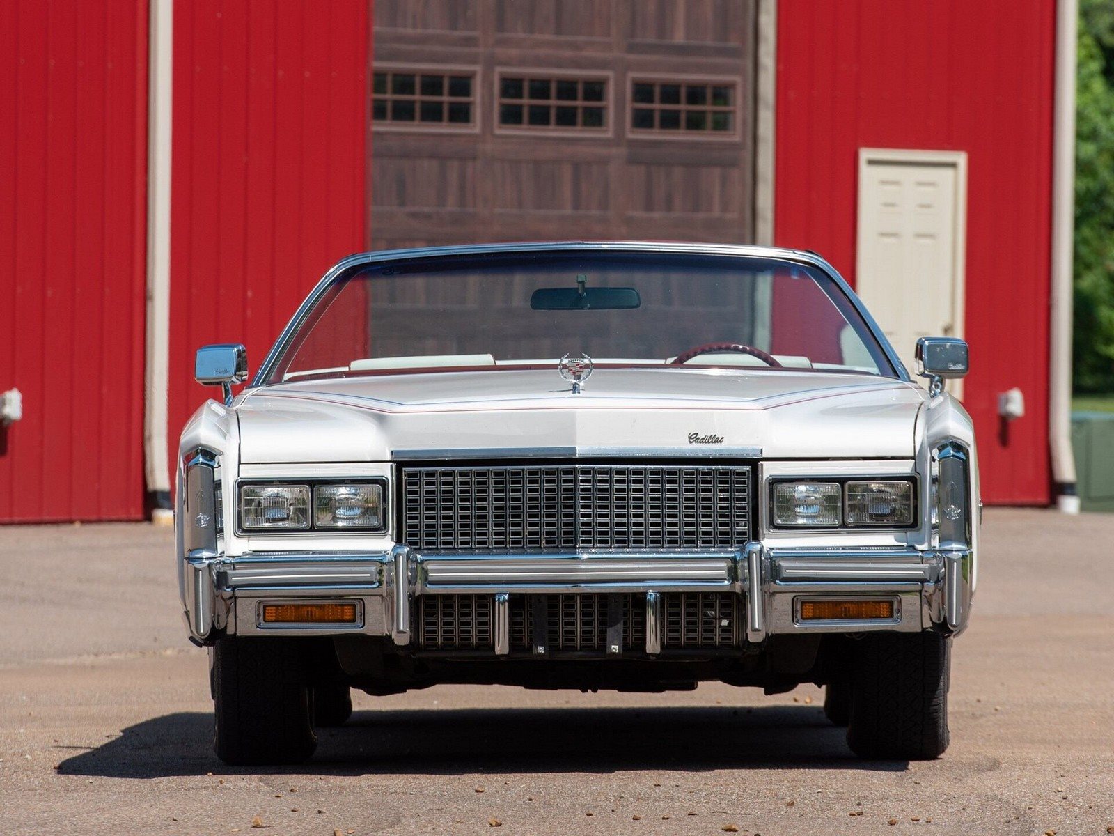 1976 - CADILLAC ELDORADO CONVERTIBLE COTILLION WHITE, foto 4