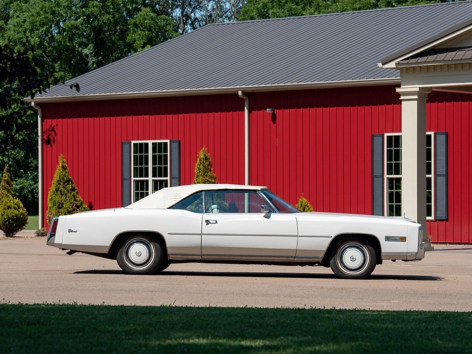 1976 - CADILLAC ELDORADO CONVERTIBLE COTILLION WHITE, foto 8