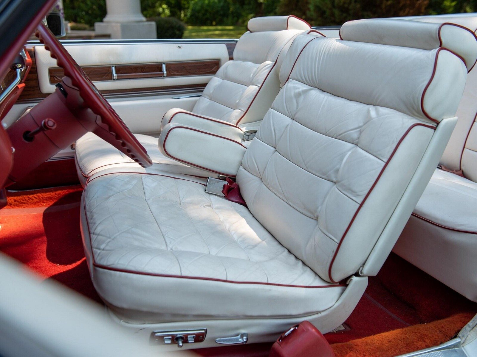 1976 - CADILLAC ELDORADO CONVERTIBLE COTILLION WHITE, foto 16