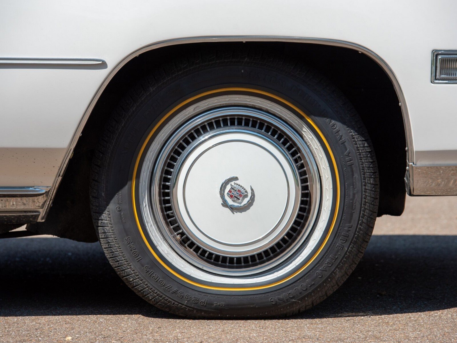 1976 - CADILLAC ELDORADO CONVERTIBLE COTILLION WHITE, foto 35