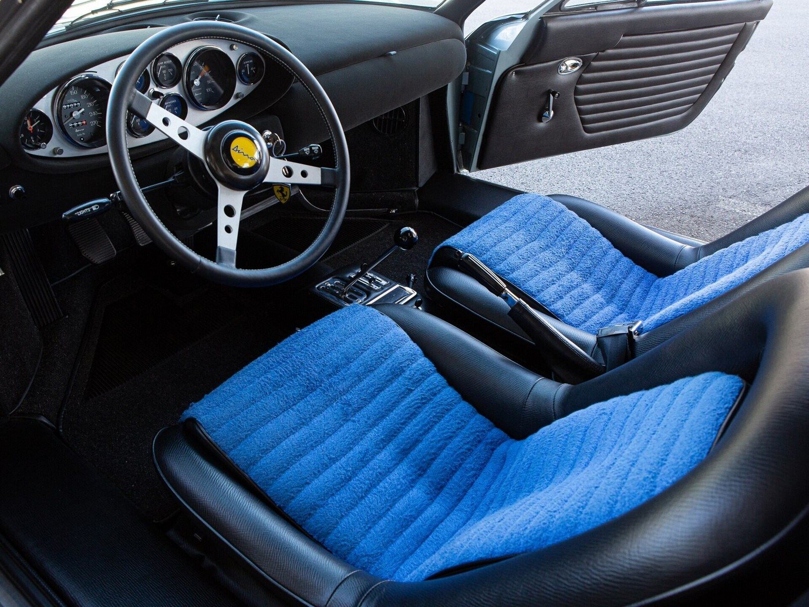 1970 - FERRARI DINO F246 GT ARGENTO AUTEUIL, foto 31