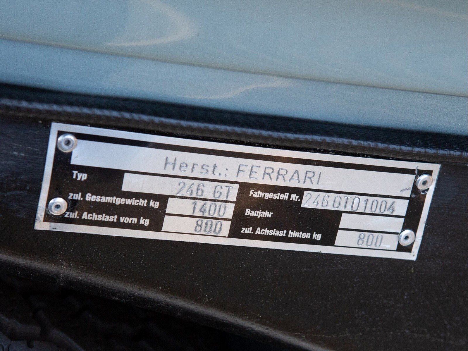 1970 - FERRARI DINO F246 GT ARGENTO AUTEUIL, foto 43